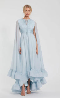 Chiffon Cape Sleeve