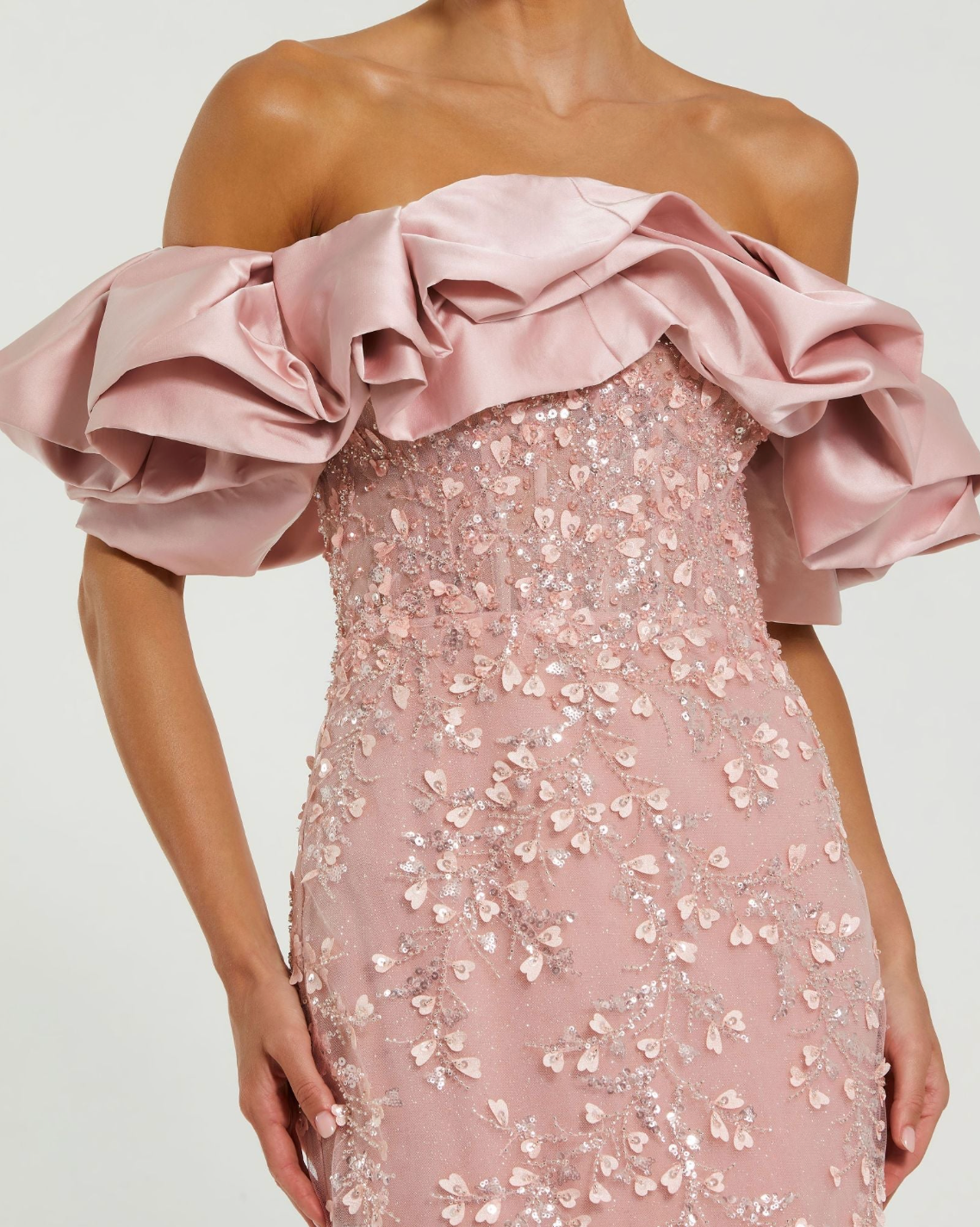 Beaded mermaid gown