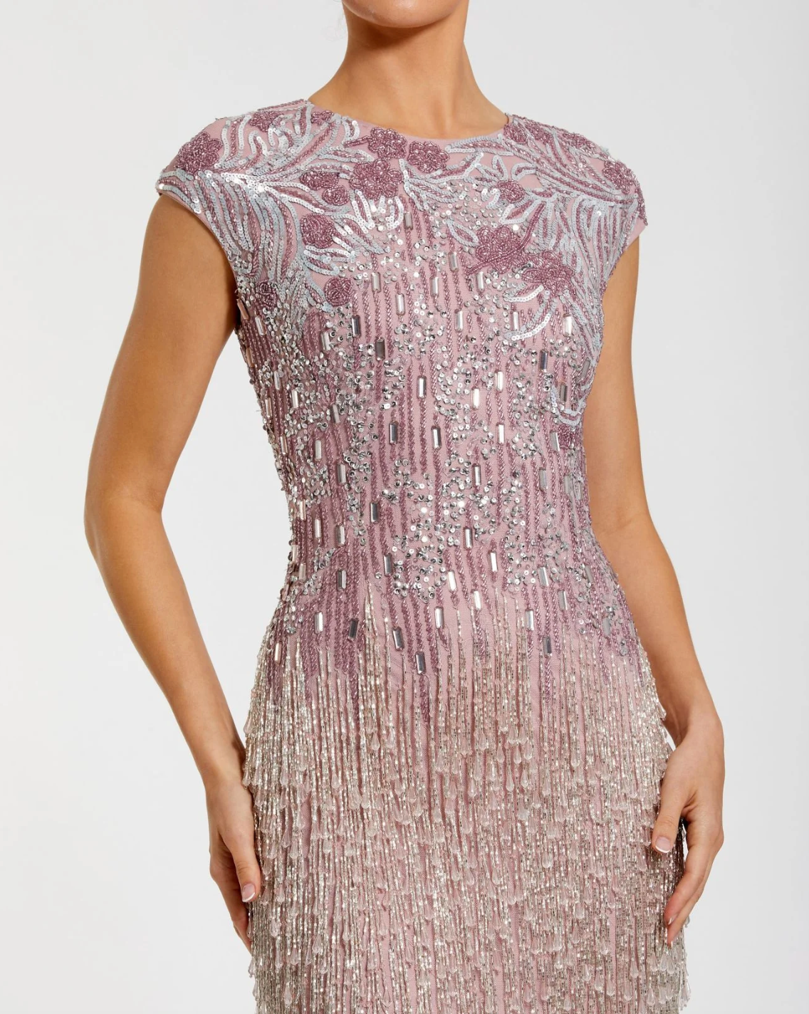 Vintage style lilac dress