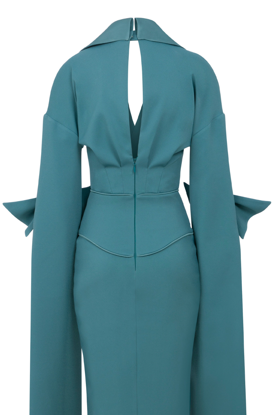Long Sleeve Buttoned Dress