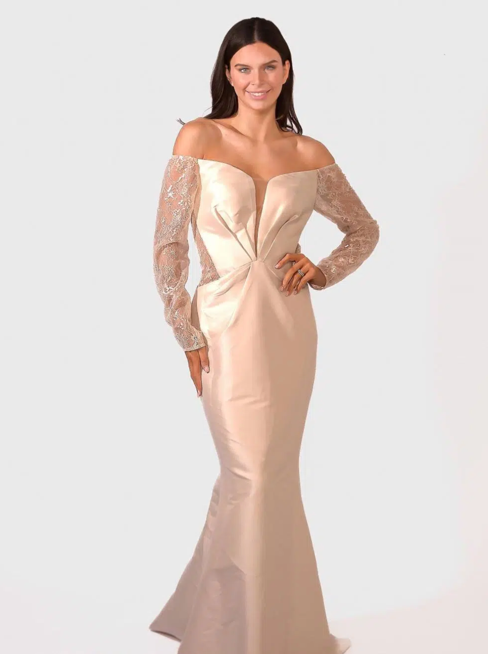 Illusion Lace back- 10 Blush
