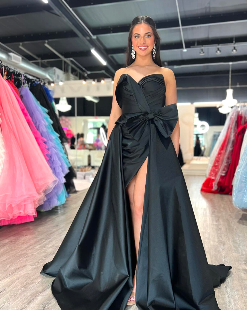 Straples draped ampon- 40 Negro