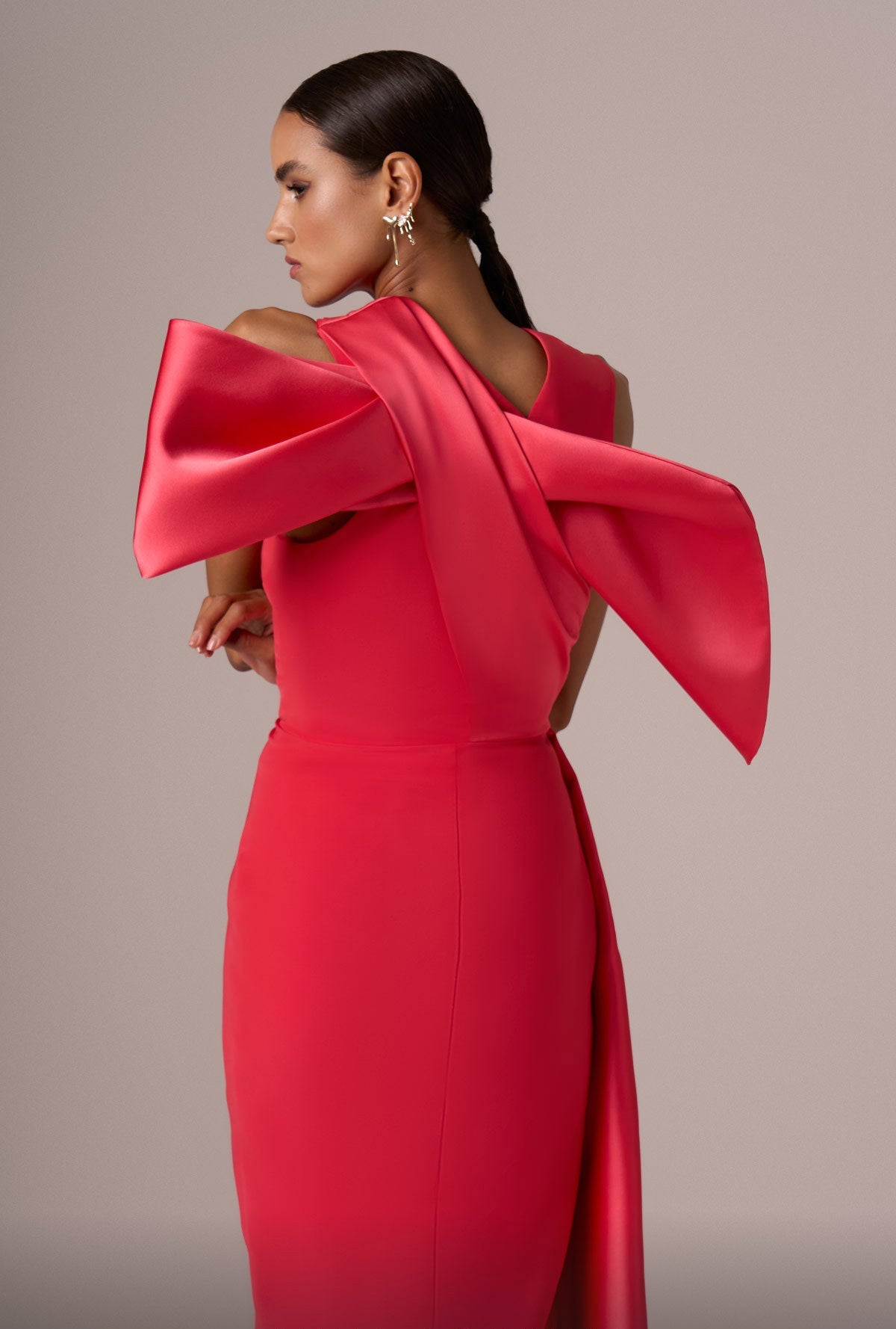Bow Back Dress