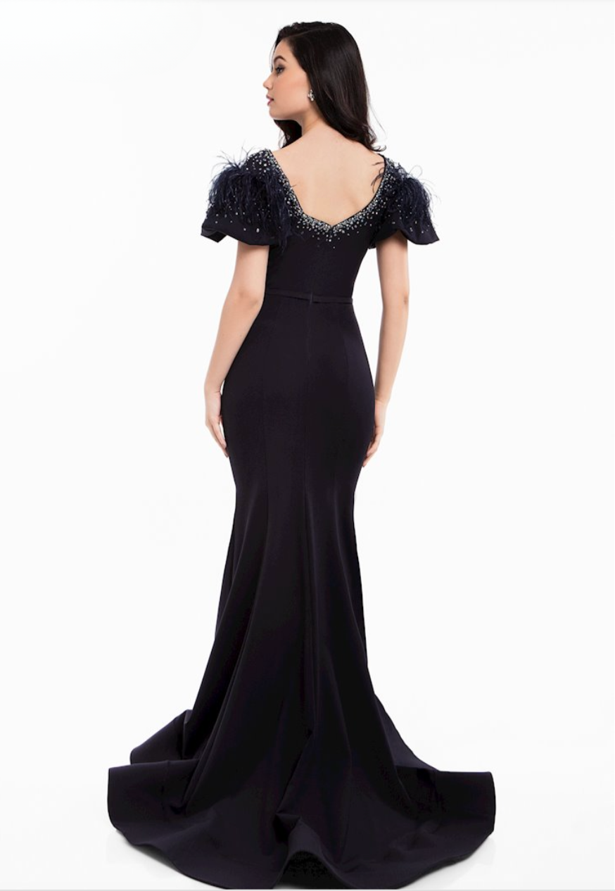 Castle couture off shoulder- 4 Midnight