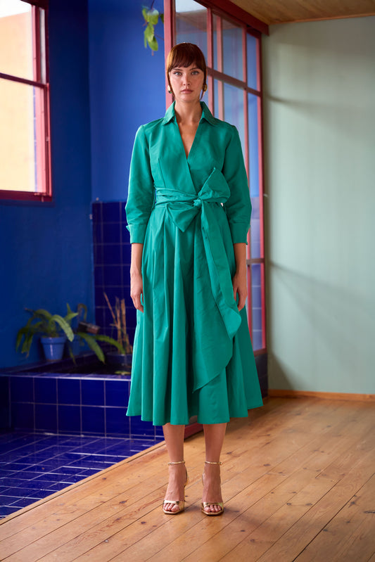 Vestido Camisero Combo Midi