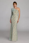 Vestido Menta One Shoulder