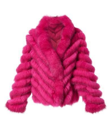 Abrigo seda reversible corto zorro- S Dark Green