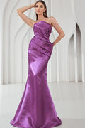 Vestido Strapless Brilloso