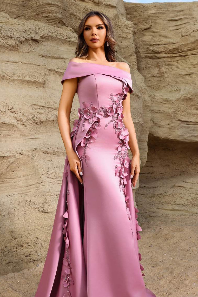 Vestido Off- Shoulder