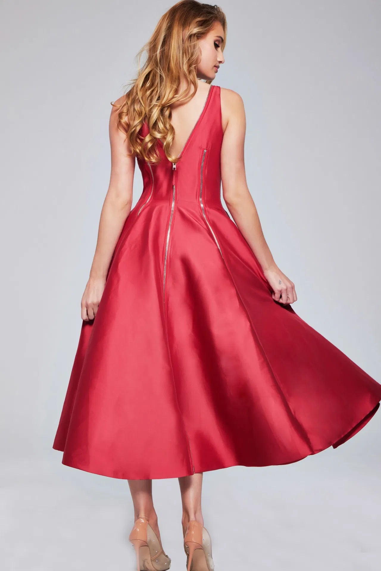 Vestido Coctel Zippers