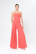 Conjunto Strapless con Pantalon