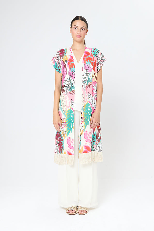 Chaleco Estampado