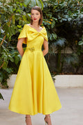 Vestido Midi con Estola