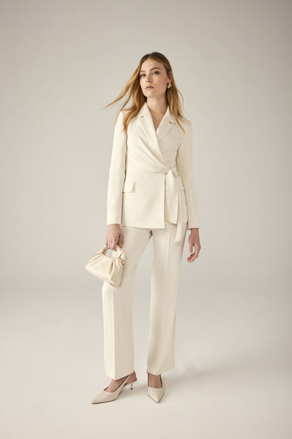Conj Chaqueta pantalon- 38 Blanco