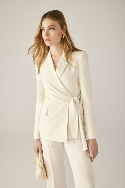 Conj Chaqueta pantalon- 38 Blanco