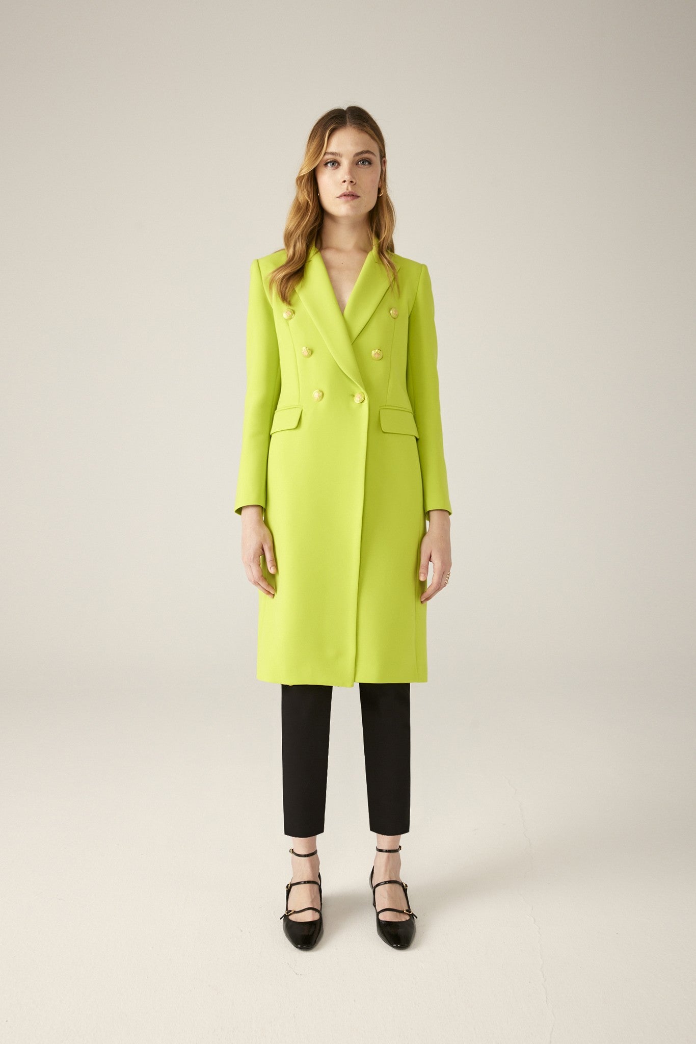 Abrigo Cruzado- 42 Nude