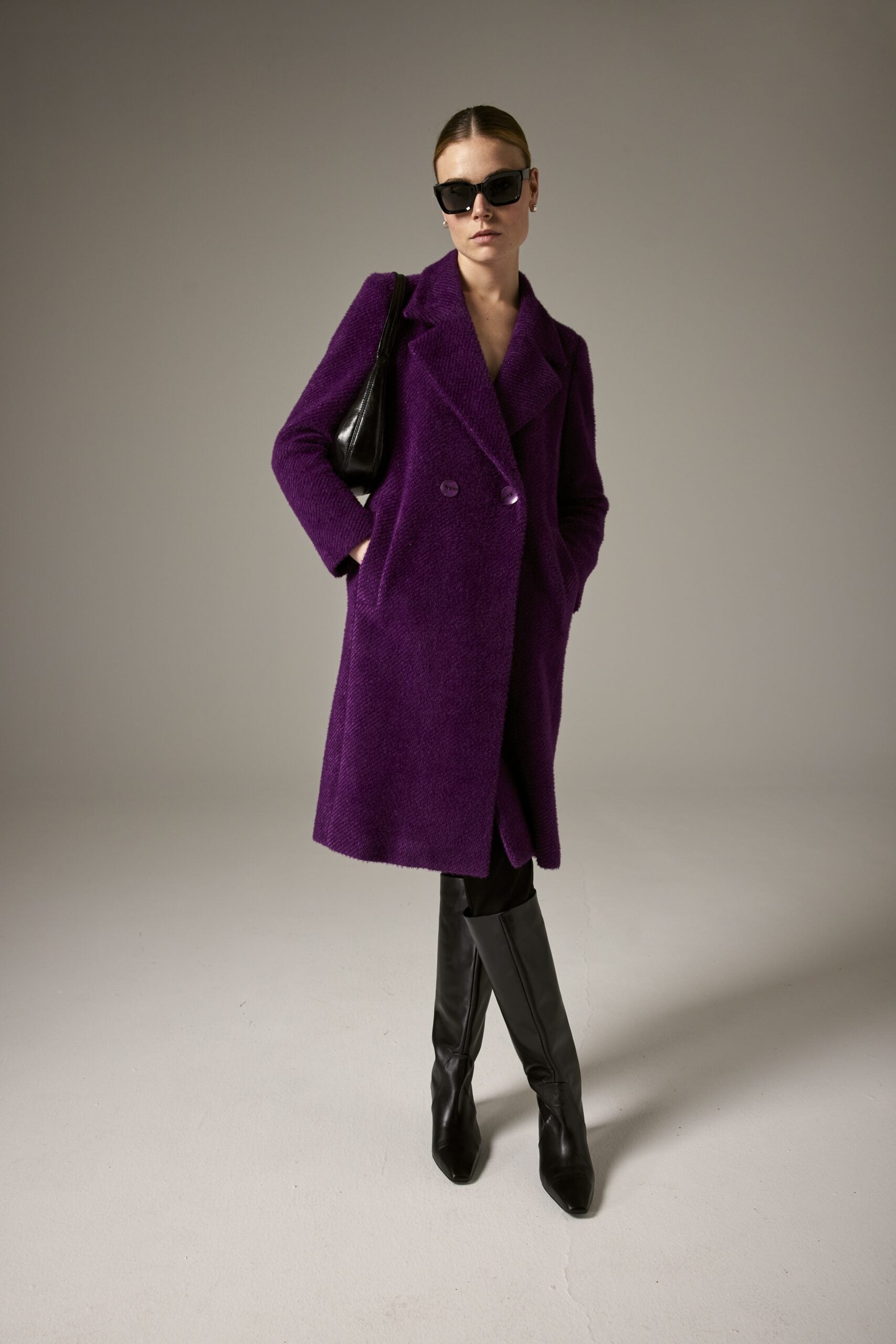 Abrigo Cruzado- 42 Crudo