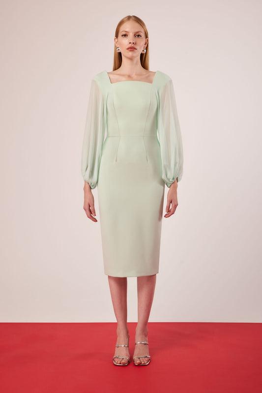 Vestido Combinando Gasa