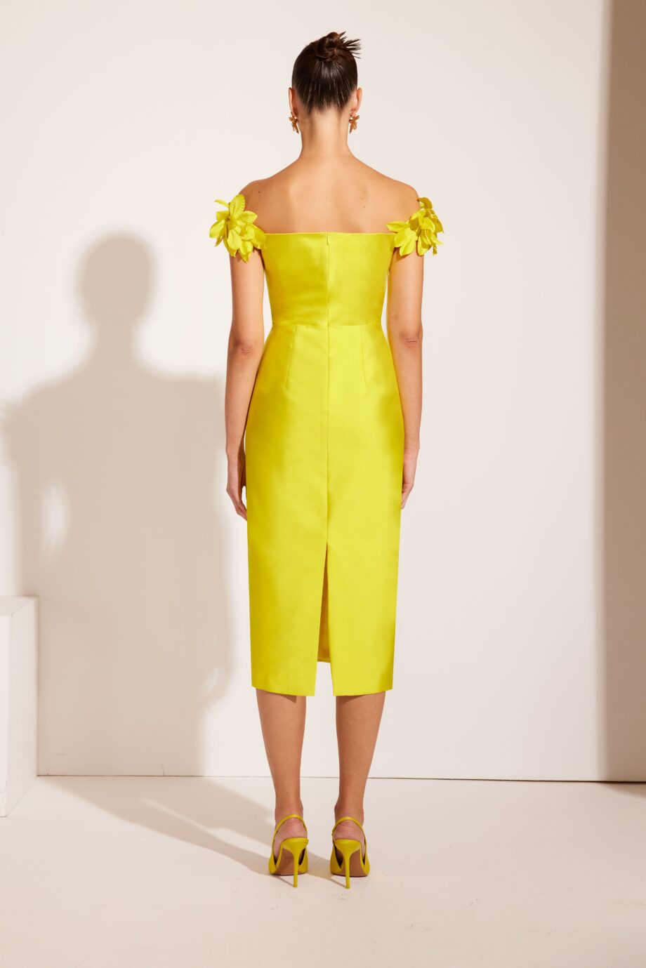 Midi c/flores en manga