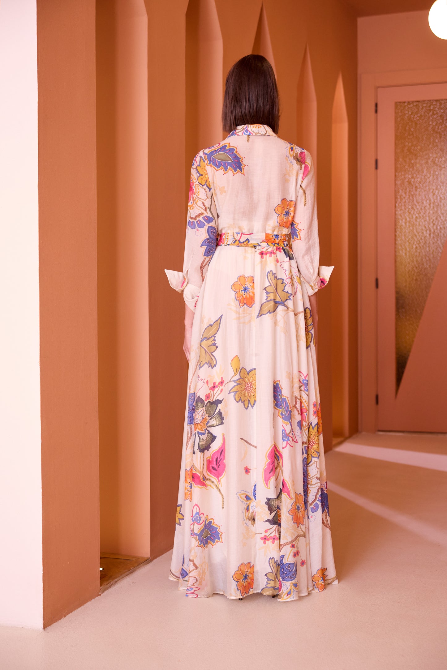 Vestido Camisero Largo