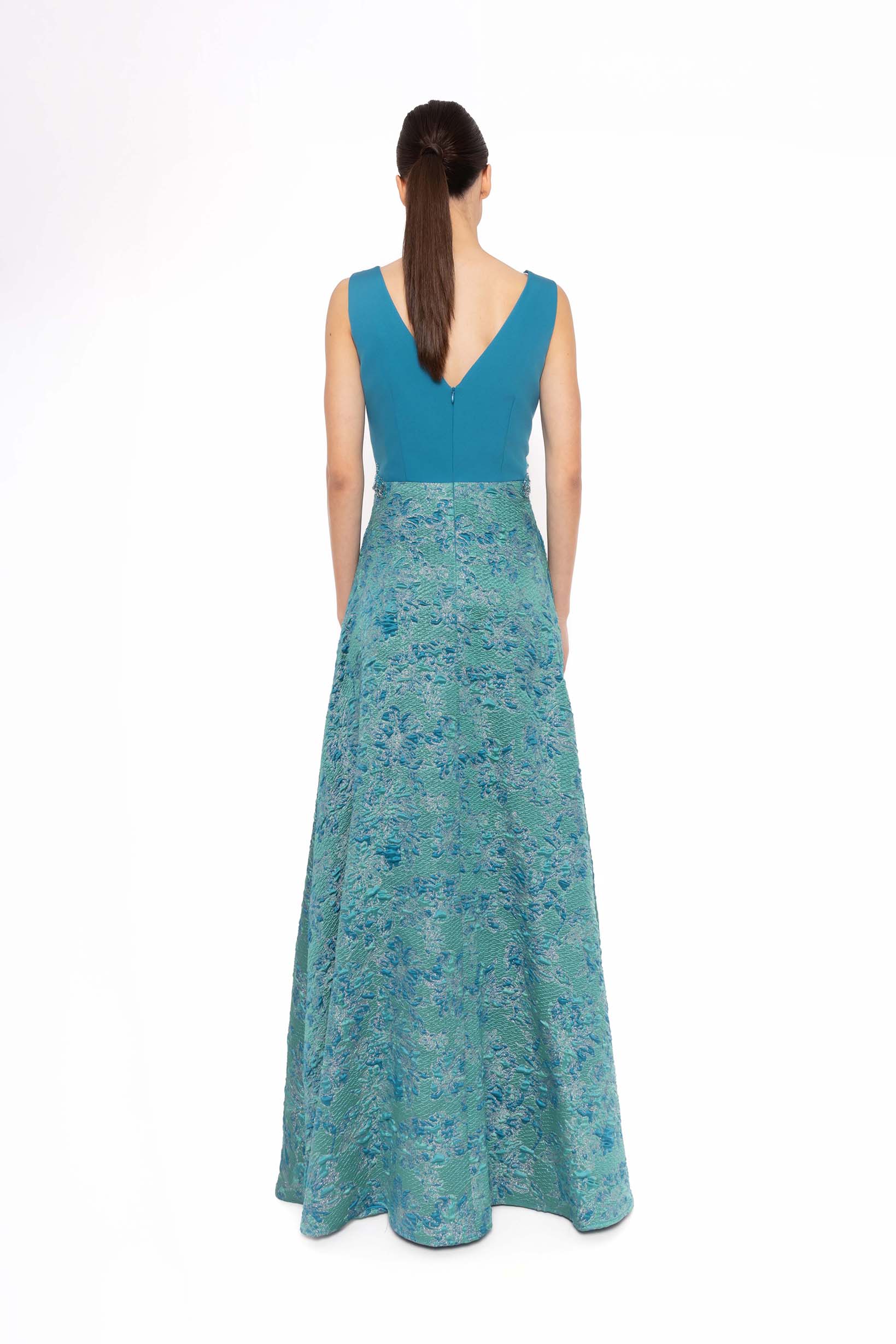 Vestido V Neck