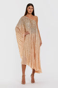 Vestido Kaftan de un hombro