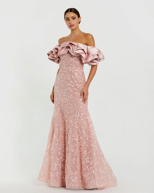 Beaded mermaid gown