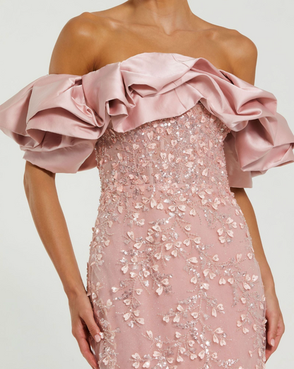 Beaded mermaid gown