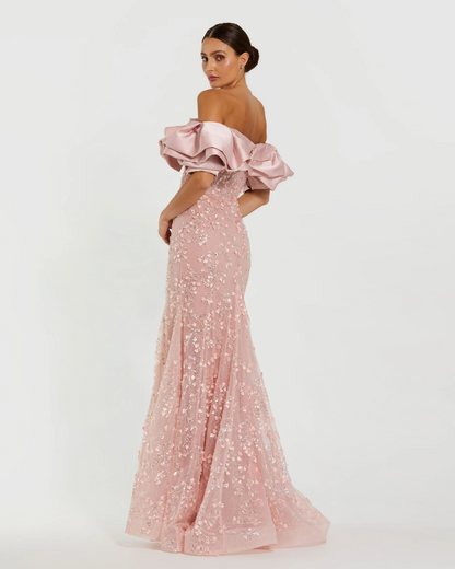 Beaded mermaid gown