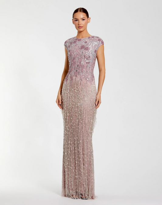 Vintage style lilac dress