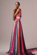 Colorful Sheer Dress