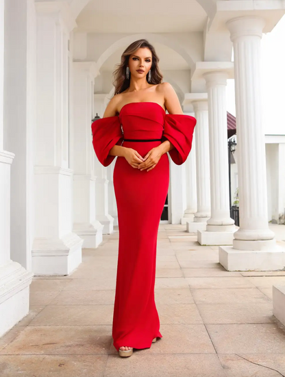 Strapless manga caida