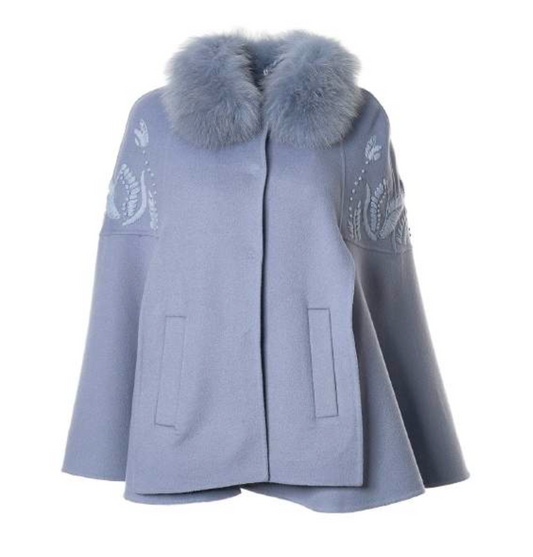 Capa larga princesa-OS Baby Blue