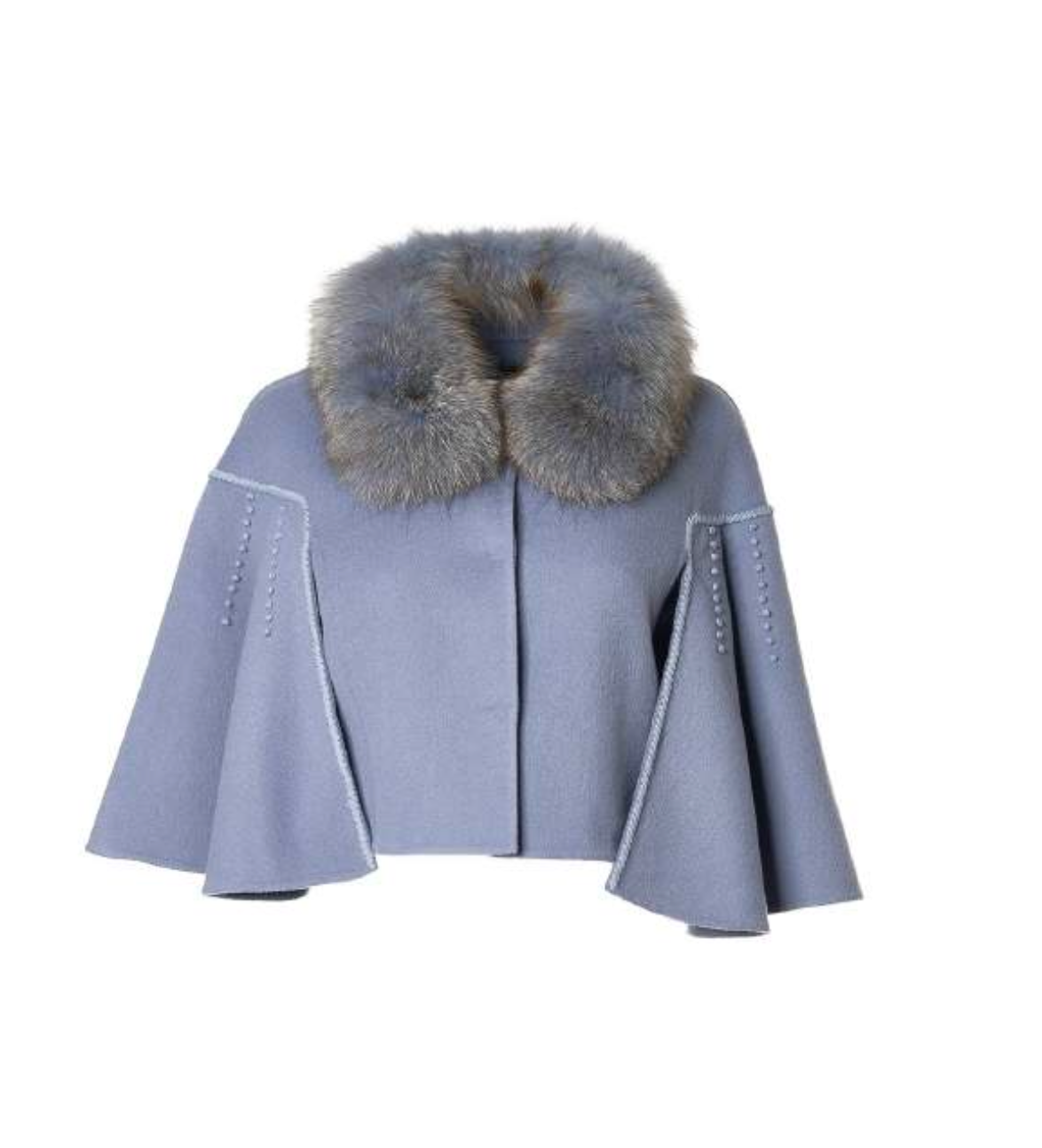 SHORT EMBROIDERY CAPELET