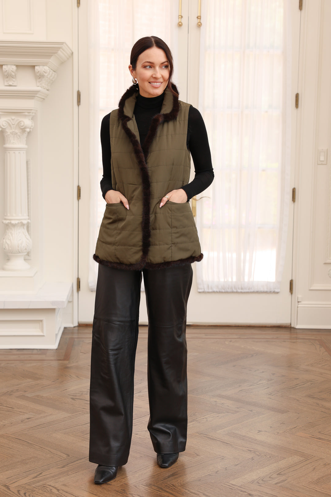 Chaleco nylon
