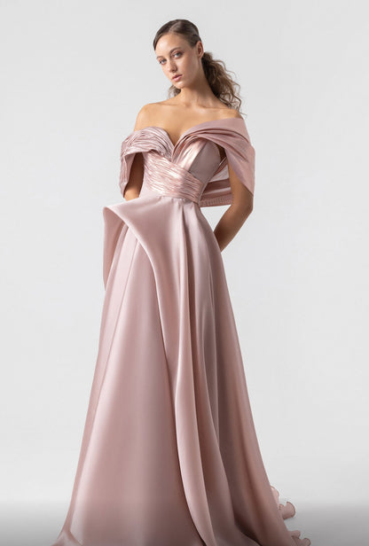 Pale Pink A Gown