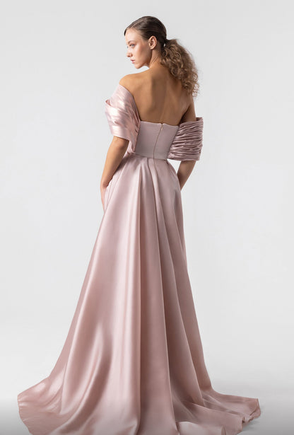 Pale Pink A Gown