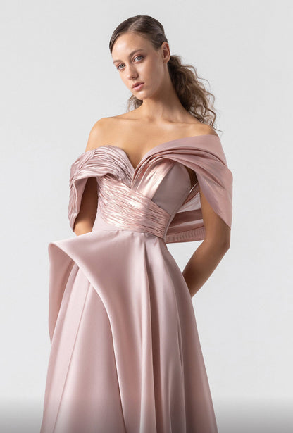 Pale Pink A Gown
