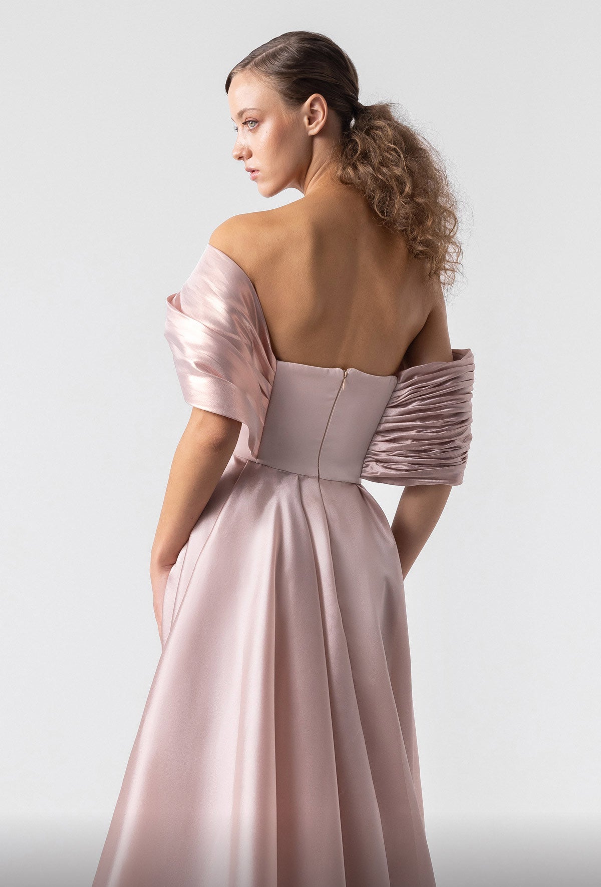 Pale Pink A Gown