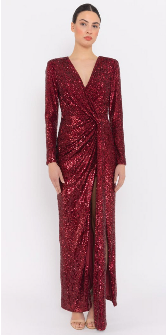 Vestido de Lentejuelas Rojo