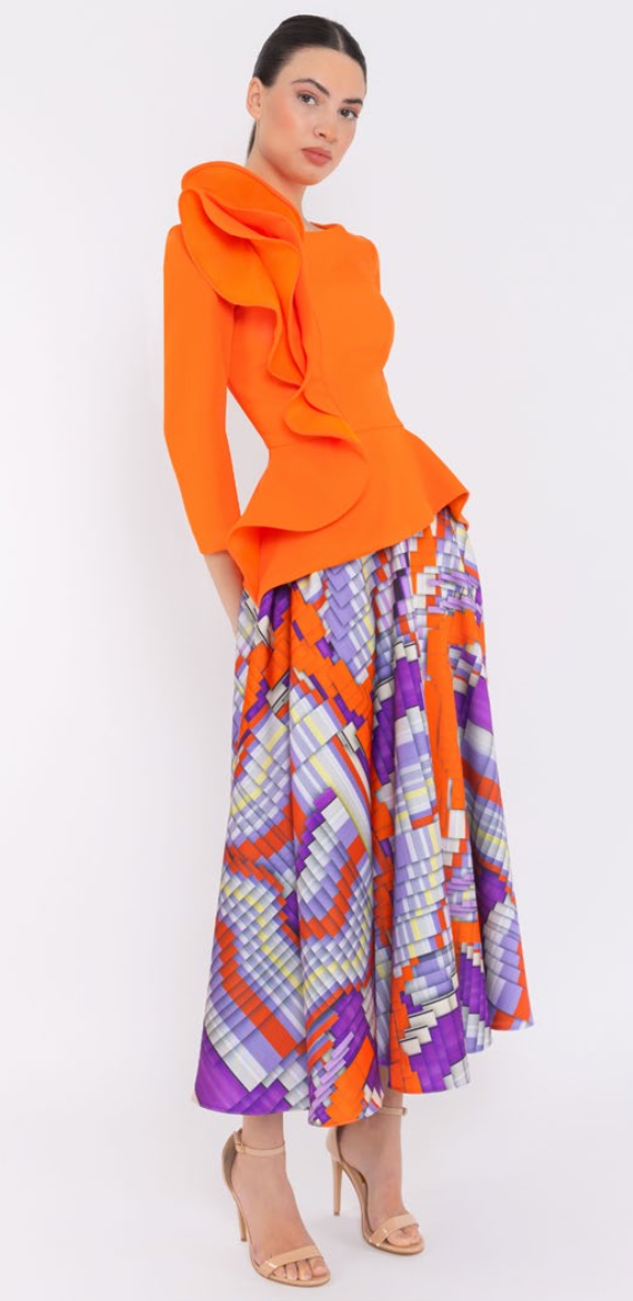 Conjunto Blusa y Falda